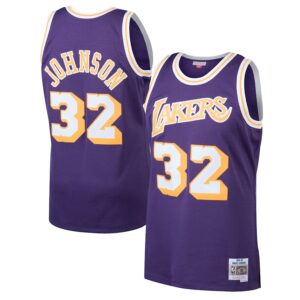 Magic Johnson - Los Angeles Lakers - 1984-85 Road Jersey