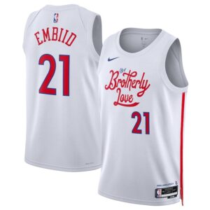 Joel Embiid - Philadelphia 76ers - City Edition Jersey
