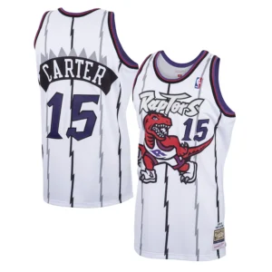 Vince Carter - Toronto Raptors - 1998 Hardwood Classics Home Swingman Jersey - Mitchell & Ness
