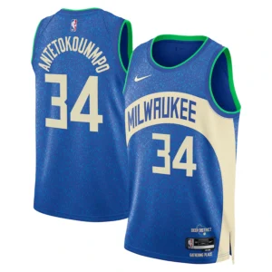 Giannis Antetokounmpo - Milwaukkee Bucks - City Edition - 23/24