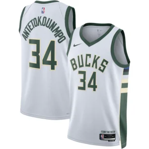 Giannis Antetokounmpo - Milwaukee Bucks -  Swingman Jersey - Association Edition