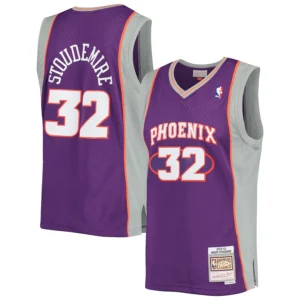 Amar'e Stoudemire - Purple - Phoenix Suns - 2002-2003 - Authentic Hardwood Classics Swingman Jersey