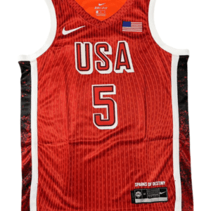 Anthony Edwards - USA Olympics Jersey - Red - 2024