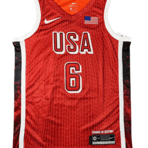 Lebron James - USA Olympics Jersey - Red - 2024